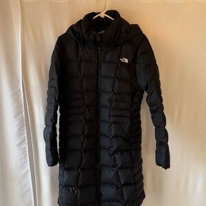 The North Face Women's Long Black Puffer Jacket